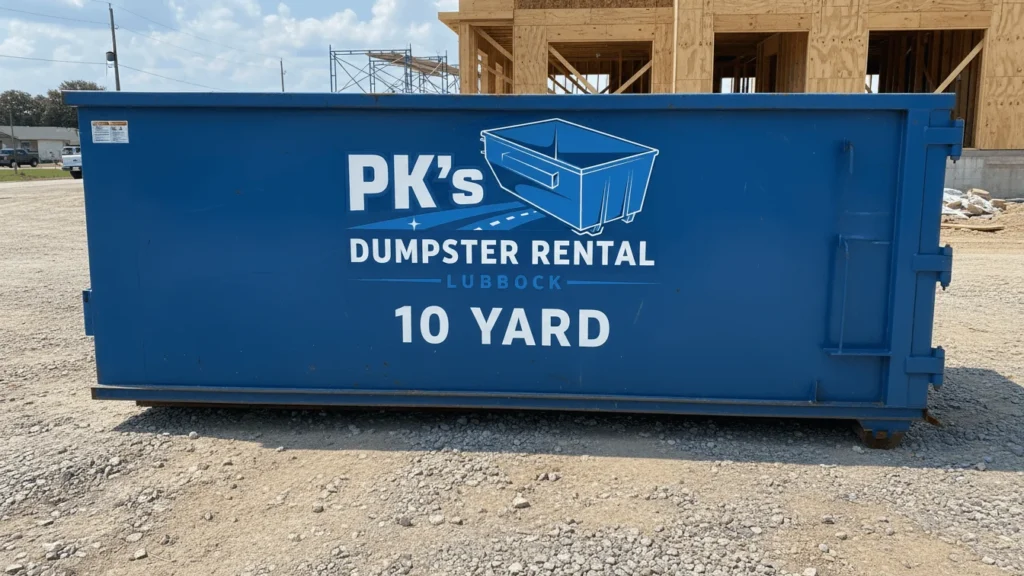 10-Yard Dumpster Rental Lubbock-img