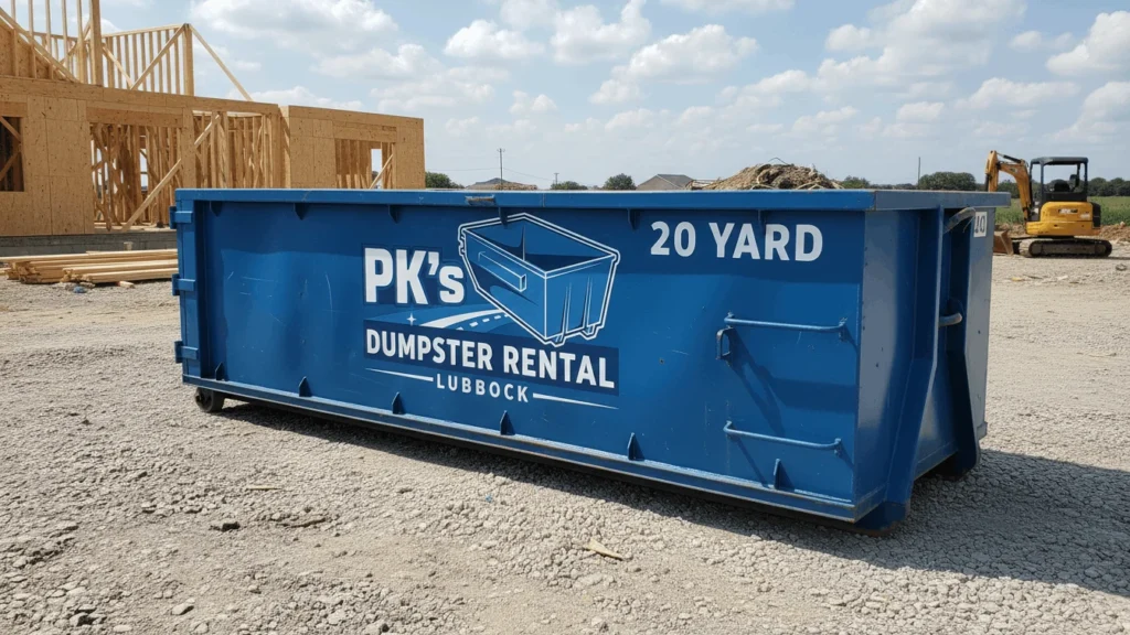 20-Yard Dumpster Rental Lubbock-img