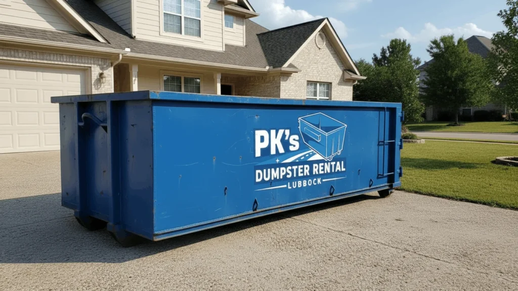 Residential Dumpster Rental Lubbock-img